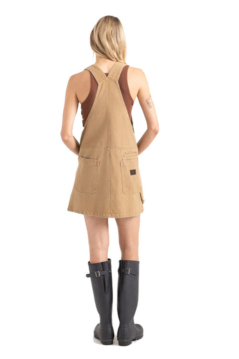 Roark Hwy 1 Overall Dress - Otter - Back