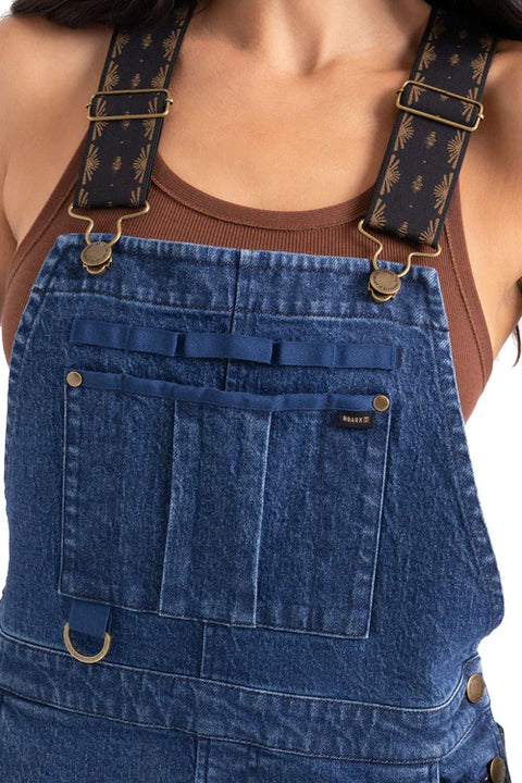 Roark Hwy 1 Overall - Indigo - Closeup
