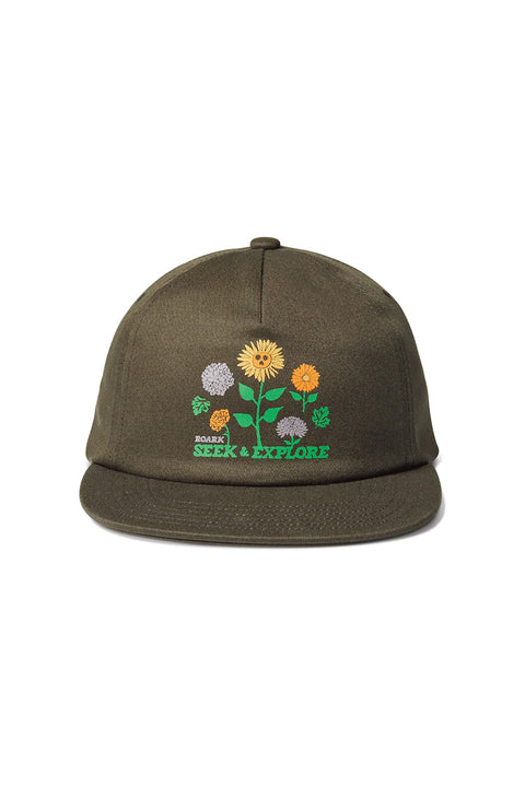 Roark Revival Layover Strapback Hat - Military 2