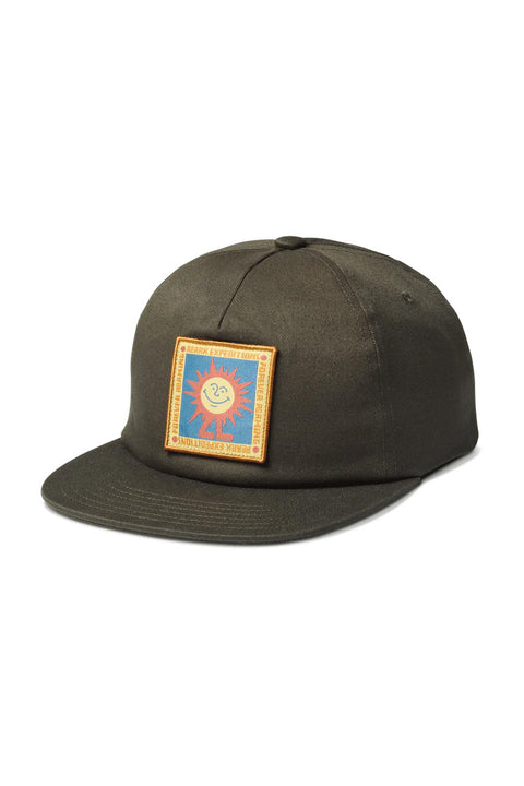 Roark Layover Strapback Hat - Military 1