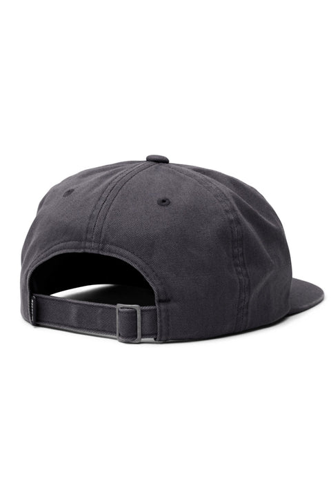 Roark Made To Fade 6 Panel Hat - Washed Charcoal- Back