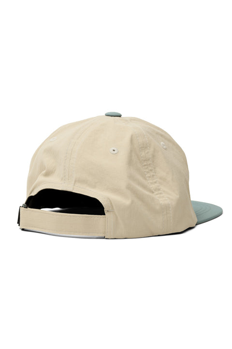 Roark Mathis 5 Panel Hat - Oatmeal- Back