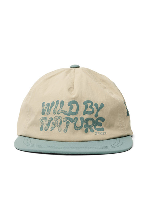 Roark Mathis 5 Panel Hat - Oatmeal- Front