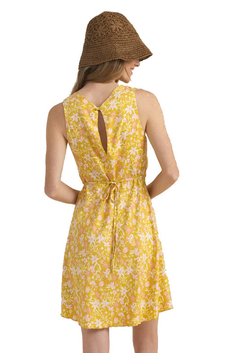 Roark Moonlight Dress - Olive- Back