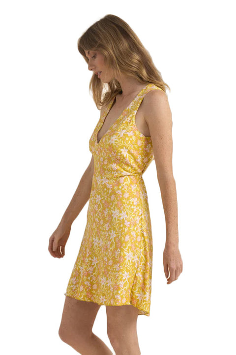 Roark Moonlight Dress - Olive- Side