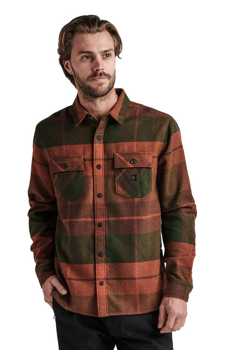 Roark Nordsman Flannel - Maroon / Military