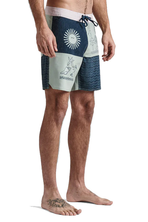 Roark Revival Passage 17" Boardshorts - Costa Chapporal - Side