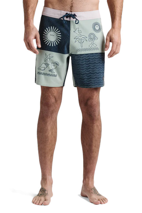 Roark Revival Passage 17" Boardshorts - Costa Chapporal