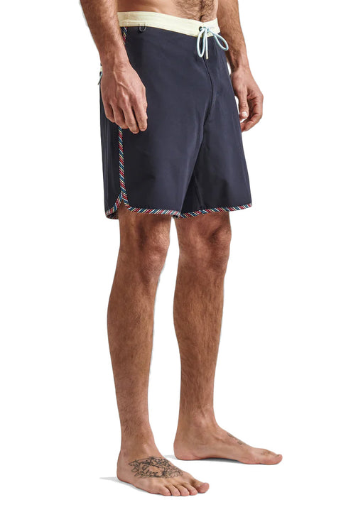 Roark Revival Chiller 17" Boardshorts - Tuamotu Dark Navy - Side