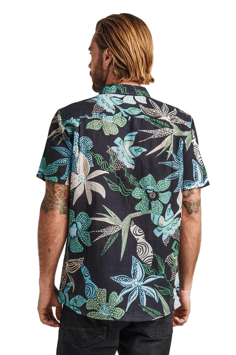 Roark Revival Journey Shirt - Paradiso Dark Navy - Back