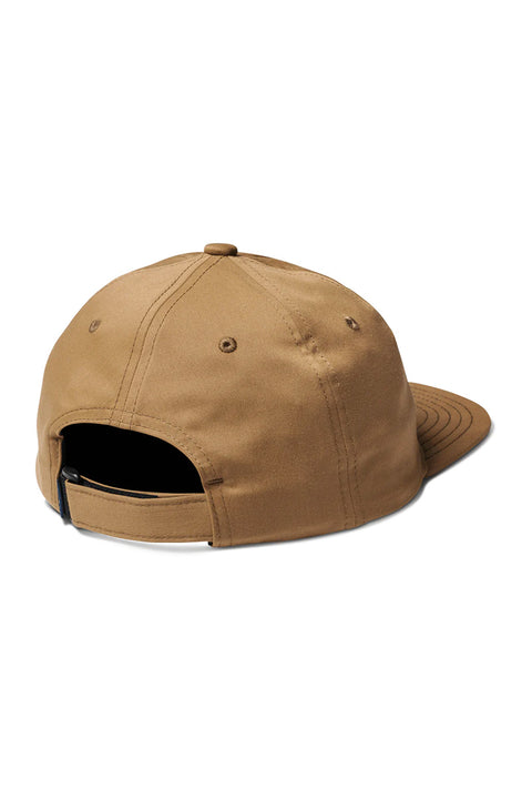 Roark Revival Layover Strapback Hat - Dark Khaki - Back