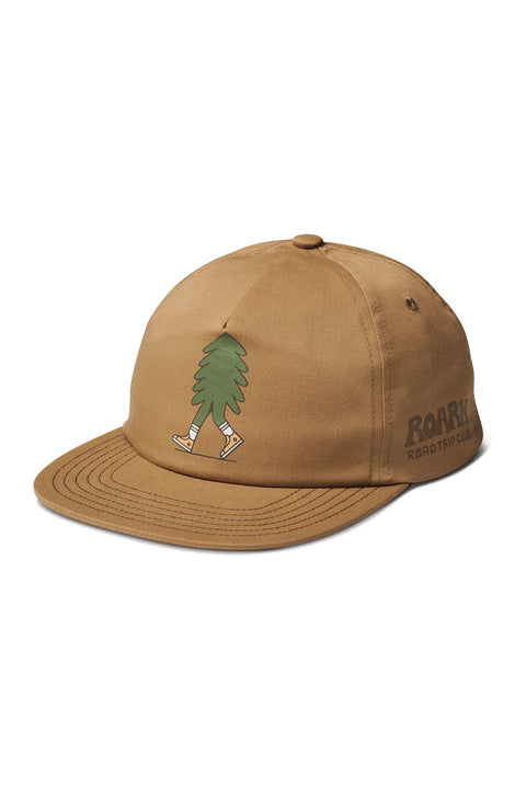 Roark Revival Layover Strapback Hat - Dark Khaki