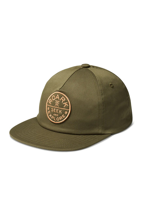 Roark Revival Layover Strapback Hat - Military