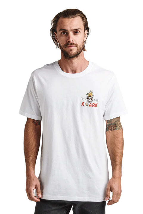 Roark Revival Liquid Lounge Organic Cotton Tee - White