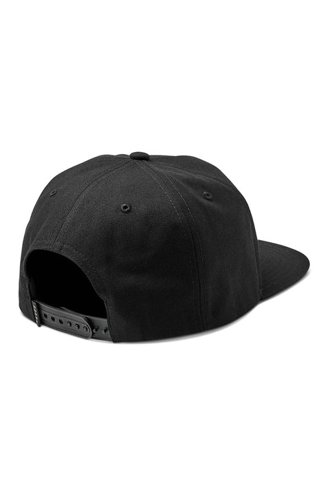 Roark Revival Station Snapback Hat - Black - Back