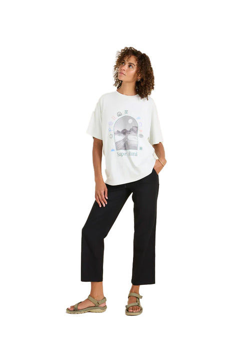 Roark Revival Super Natural Oversized Tee - Mist- Front