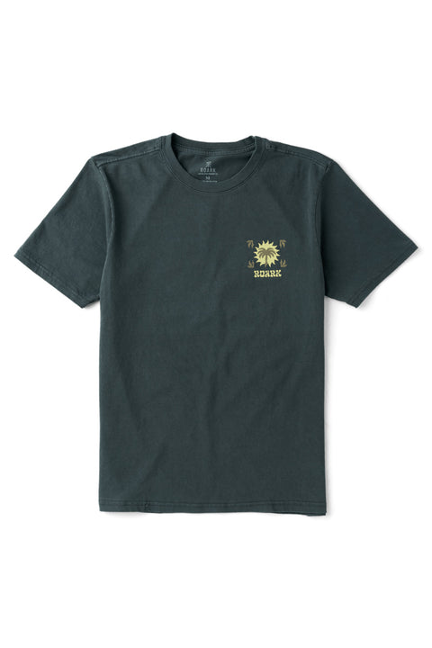 Roark Revival Roark Palm SS Premium Tee - Charcoal- Front
