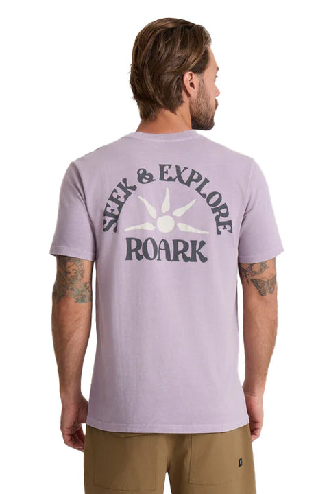 Roark Seek & Explore Tee - Dusty Lilac- Back