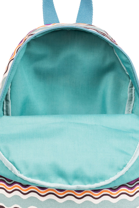 Roxy Always Core Canvas Backpack - Pale Dogwood Flowy Mood - Open