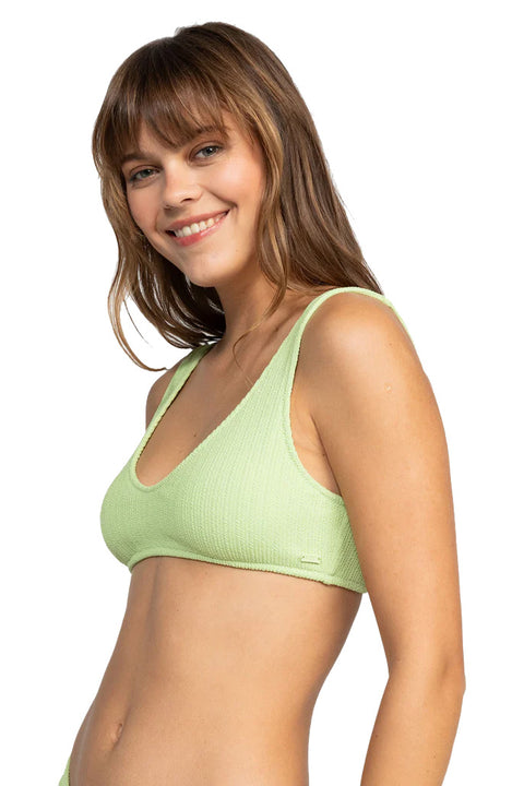 Roxy Aruba Bralette Bikini Top - Margarita- Side