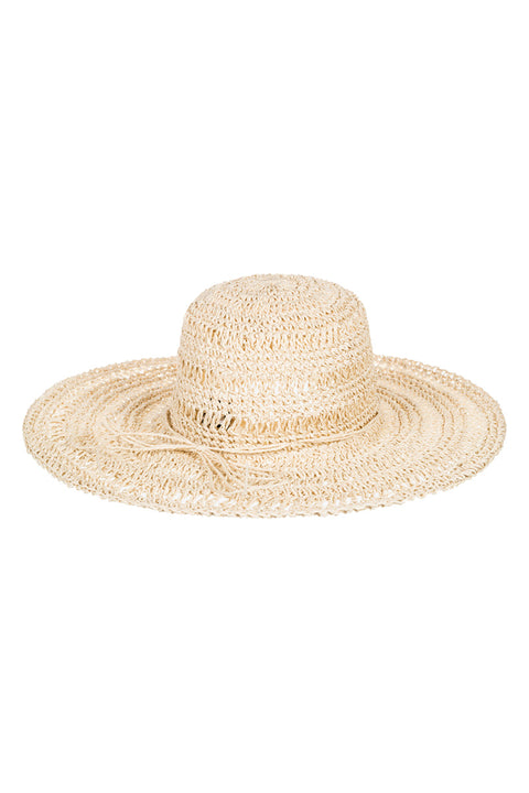 Roxy Bohemian Lover Sun Hat - Natural - Back
