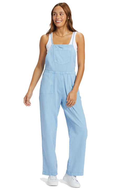 Roxy Crystal Coast Overall - Bel Air Blue
