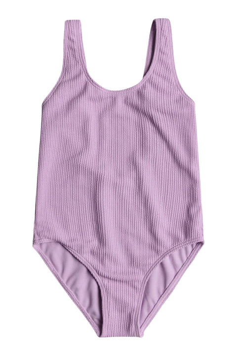 Roxy Girls 7-16 Aruba One Piece Swimsuit - Crocus Petal