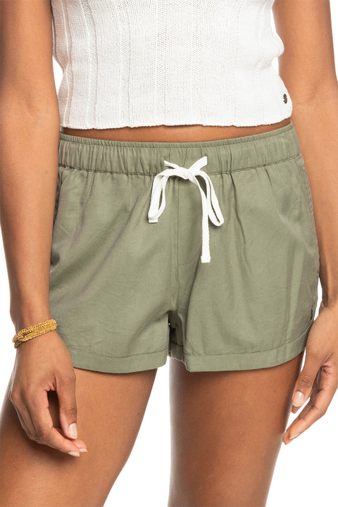 Roxy New Impossible Love Elasticized Shorts - Sea Spray