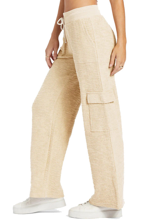 Roxy Off The Hook Cargo Pants - Tapioca - Side