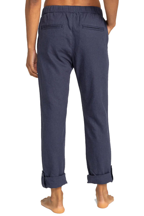 Roxy On The Seashore Cargo Pants - Mood Indigo- Back