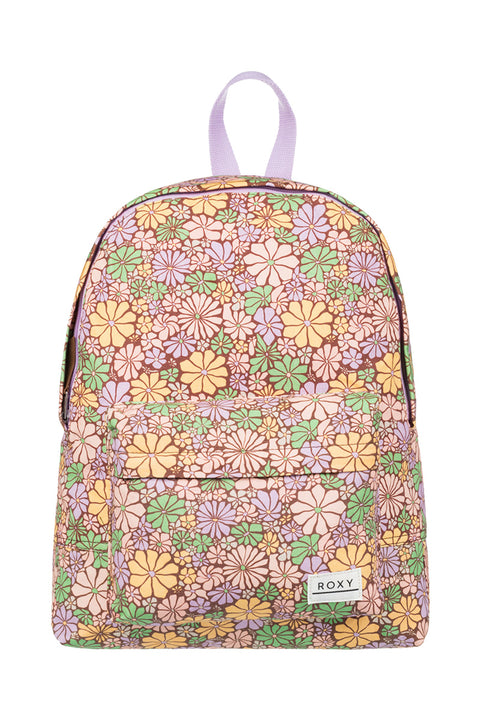 Roxy Sugar Baby Canvas Small Backpack - Root Beer All About Sol Mini