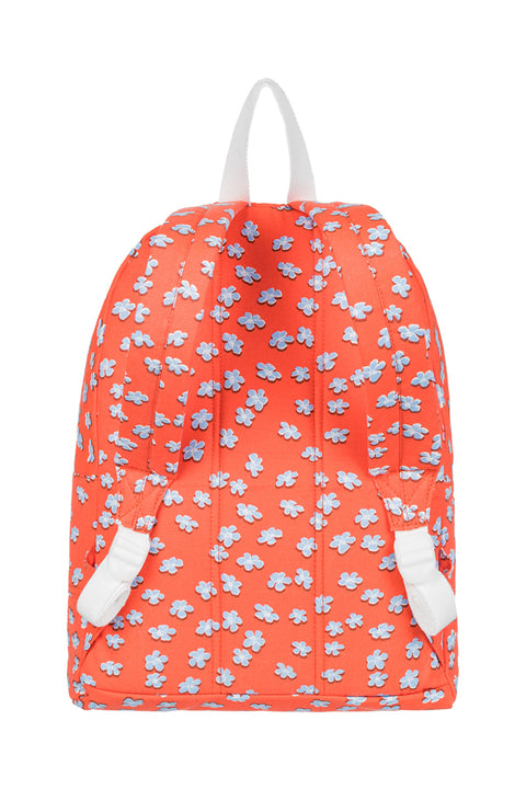 Roxy Sugar Baby Canvas Small Backpack - Tiger Lily Flower Rain - Straps
