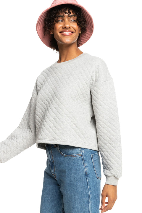 Roxy Surf Break Crew - Heritage Heather - Side