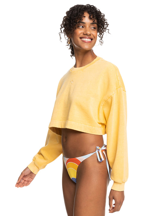 Roxy Surf Safari Sweatshirt - Daylily - Side