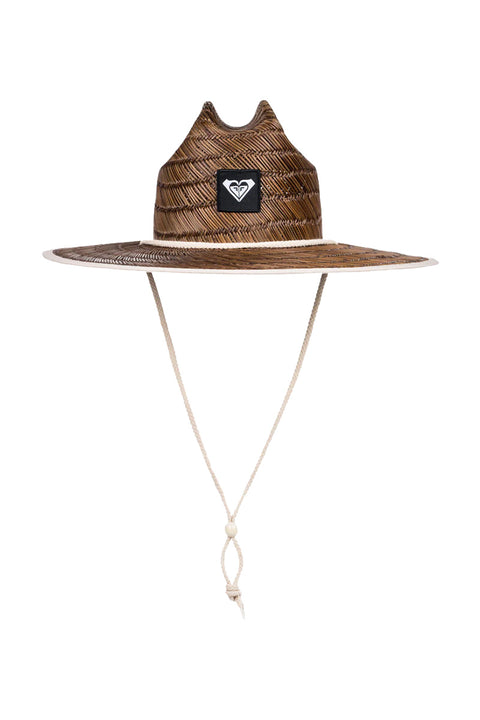Roxy Tomboy Sun Hat - Beige- Front