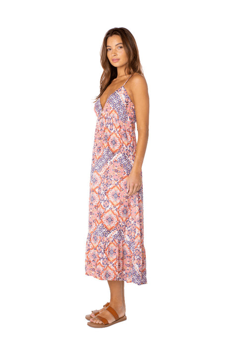 Roxy Warm Rays Midi Dress - Spice Route Adelaide- Side