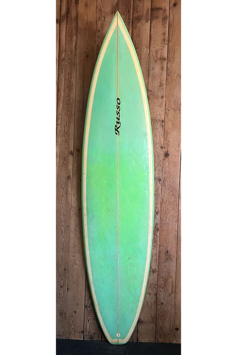 Used Russo 7'3" Mini Gun Shortboard Surfboard