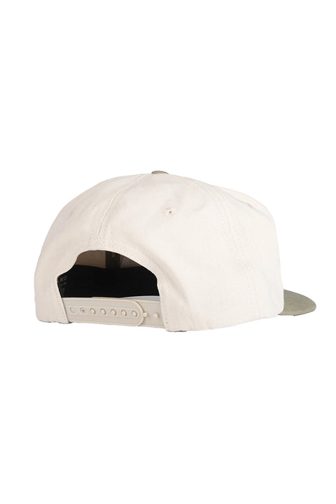 Salty Crew A-Frame 5 Panel Hat - Wax/Fern- Back