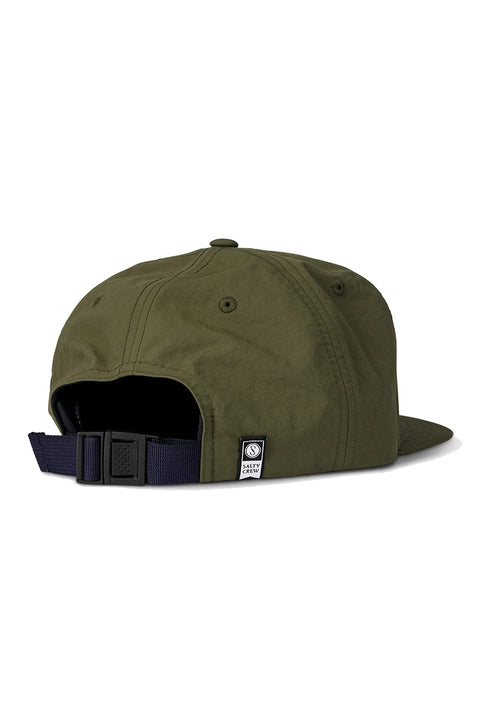 Salty Crew Clubhouse 5 Panel - Olive - Back