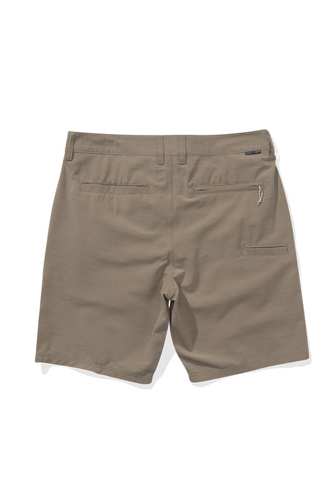 Salty Crew Drifter 19" Slub Hybrid Short - Khaki- Back