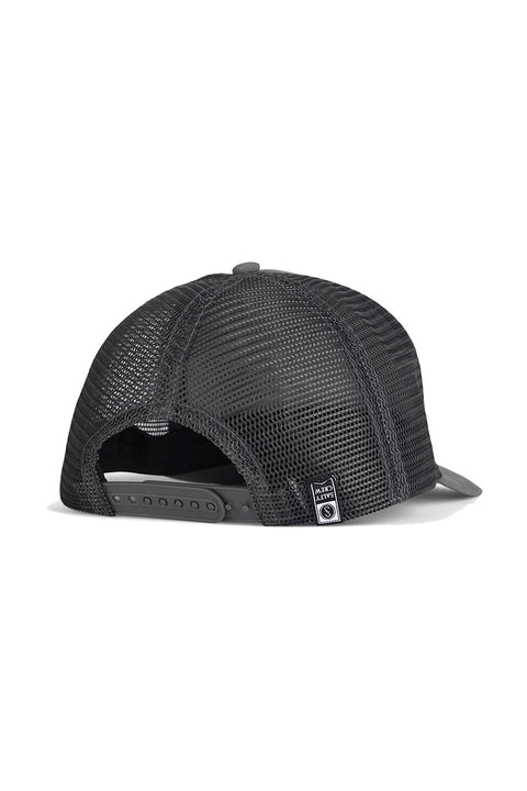 Salty Crew Faded Retro Trucker Hat - Charcoal- Back