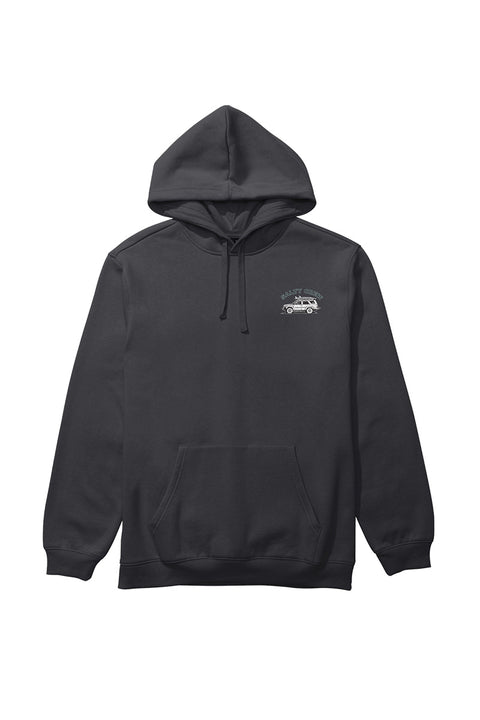 Salty Crew Get Ready Fleece - Black- Front