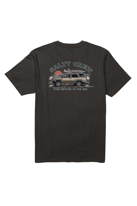 Salty Crew Get Ready SS Tee - Black- Back