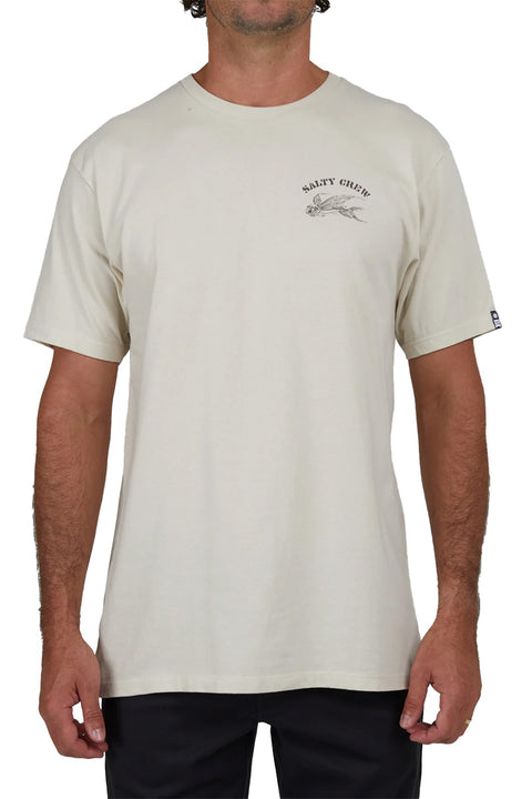 Salty Crew Kamikaze Premium S/S Tee - Bone- Front