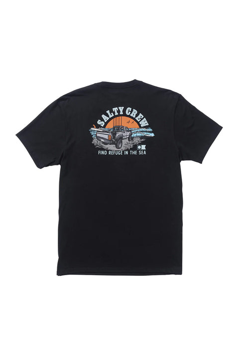 Salty Crew Lifted SS Tee - Black- Back