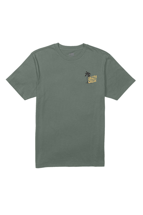 Salty Crew Lounge SS Tee - Laurel Wreath- Front