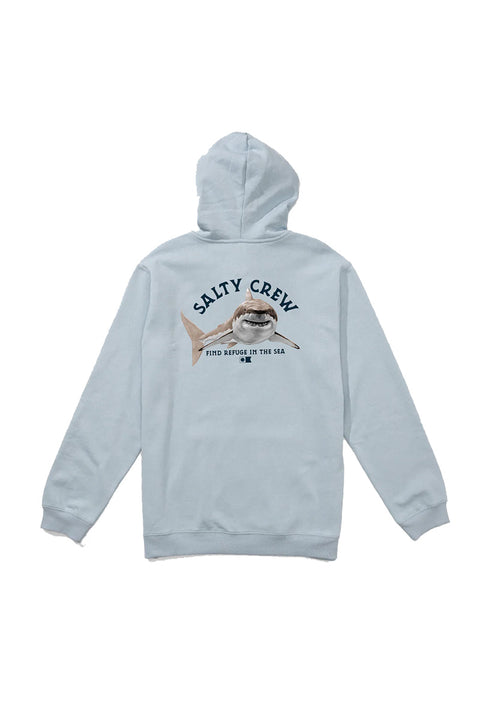 Salty Crew Lurking Fleece - Blue Fog- Back