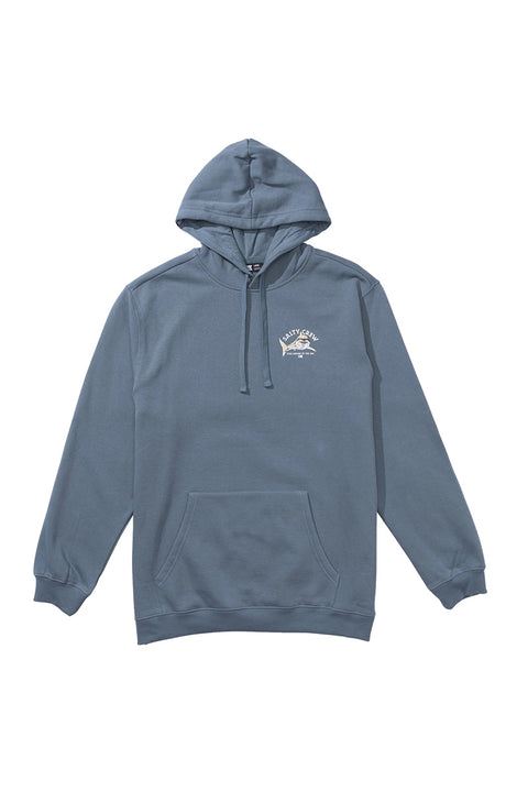 Salty Crew Lurking Fleece - Slate - Front