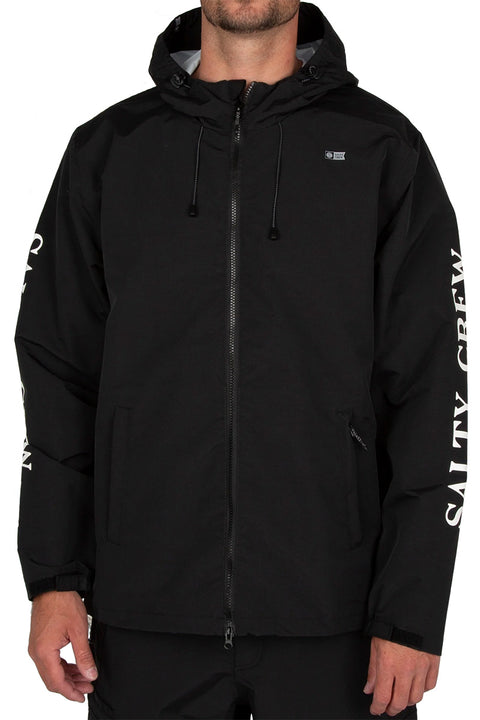 Salty Crew Pinnacle Jacket - Black