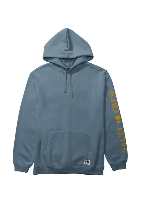 Salty Crew Refuge Fleece - Slate- Front